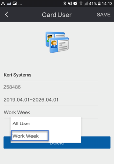 Add new Access Group